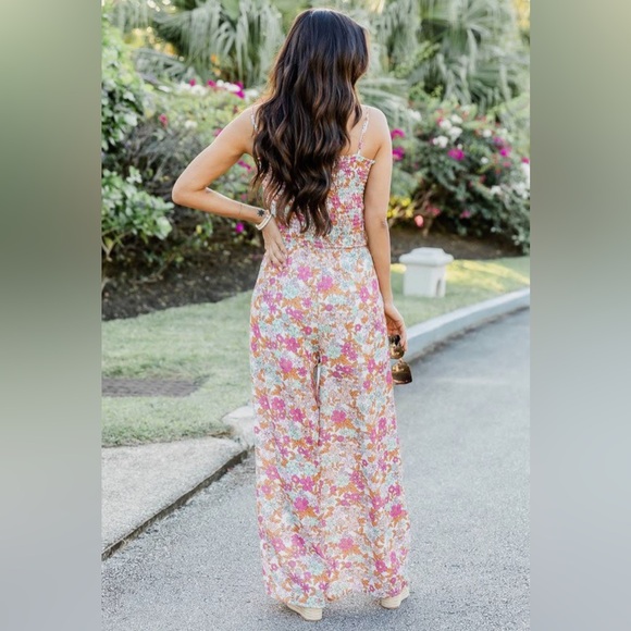 Floral Jumpsuit - Picture 2 of 6